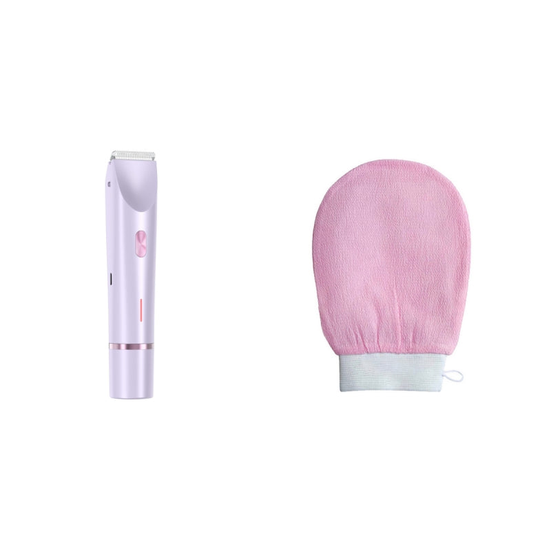 EliteBloom™ 2-in-1 Waterproof Bikini & Body Shaver – Dual-Head, Cordless, Rechargeable