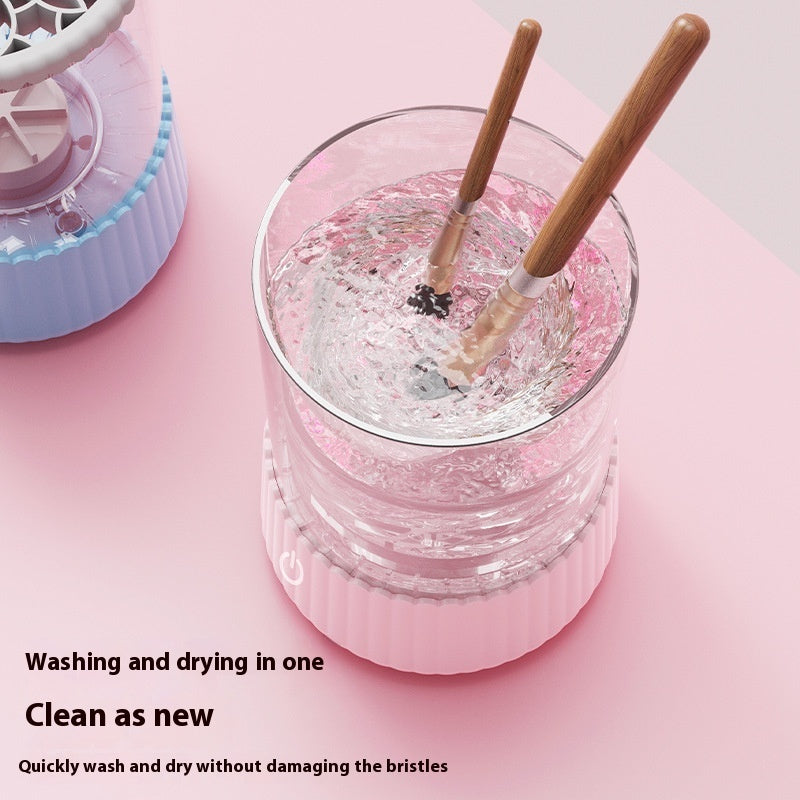 EliteBloom™ Automatic Makeup Brush & Beauty Blender Cleaner with UVC Blue Light