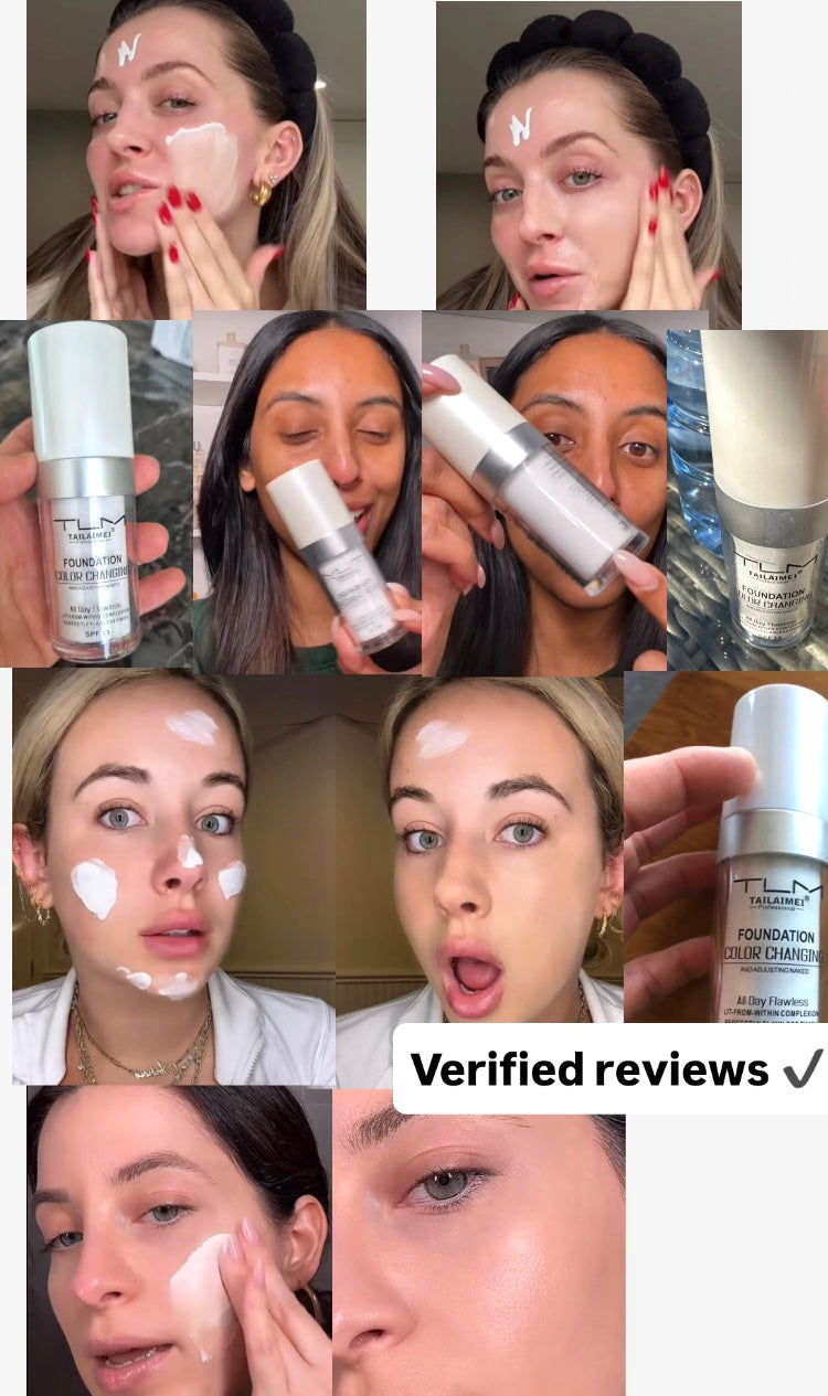 TLM™ - Color-Changing Foundation | Radiant Finish, Adaptive Tone, SPF Protection